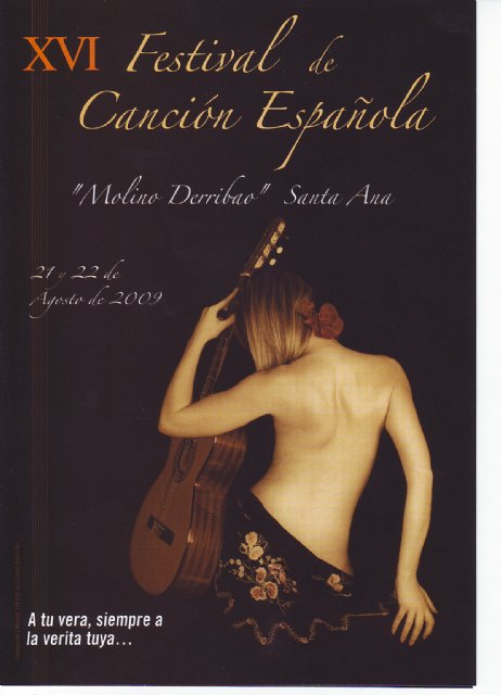 XVI Festival Nacional de la Canción Española de Molino Derribao - 2, Foto 2