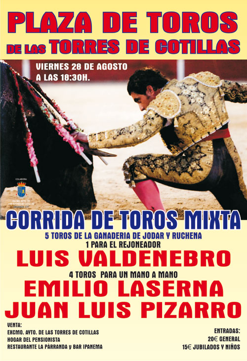 Emilio Laserna toreará en Las Torres de Cotillas - 1, Foto 1