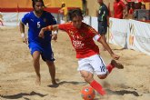 España concluye cuarta la liga europea de futbol playa 2009