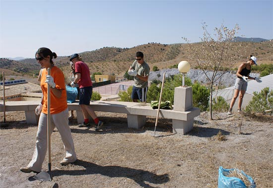 El Campo de Trabajo Internacional finaliza con la mejora de más de 18 Km de senderos en el Cabezo de la Jara - 1, Foto 1