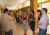 La directora general de Centros visita las obras de los centros docentes de Lorqu