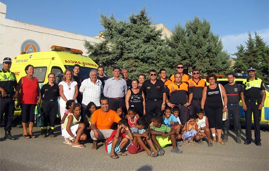 Ayer tuvo lugar la merienda con los niños saharauis del Programa « Vacaciones en Paz » en Protección Civil - 1, Foto 1