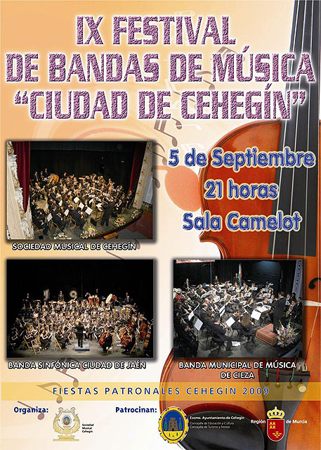 El Festival de Bandas traerá a las agrupaciones de Cieza y Jaén a la localidad - 1, Foto 1