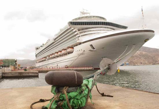 Cartagena recibe al crucero Ventura con 3.600 turistas - 1, Foto 1