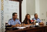 Belén Pérez “la Policía Local de Lorca ha redoblado esfuerzos para garantizar con suficiencia las cotas de seguridad publica”