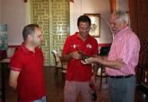 El alcalde recibe al medallista olmpico de Cehegn, Francisco Amores