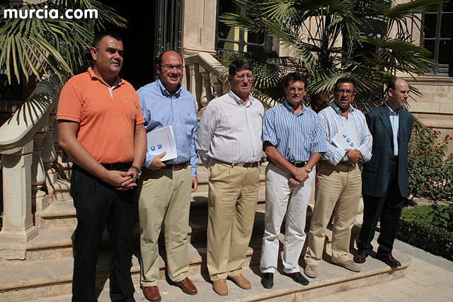 Los alcaldes de la Comarca del Guadalentin visitan el Campus Universitario de Lorca, Foto 5