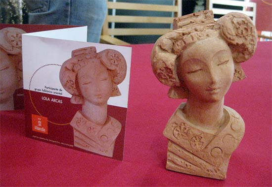 La escultura de una cabecita asiática, el regalo que se entregará con el programa de la Feria - 1, Foto 1