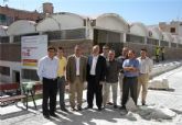González Tovar y José Soria visitan las obras del Fondo Estatal de Inversión Local de Cehegín