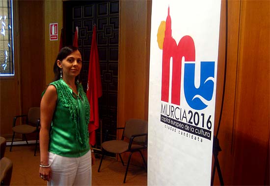 El Ayuntamiento presenta el logotipo de Murcia como ciudad candidata a Capital Europea de la Cultura 2016 - 1, Foto 1