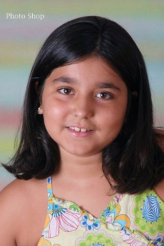 Miriam Palazn Molina, Reina infantil de las Fiestas Abarn  09 - 10