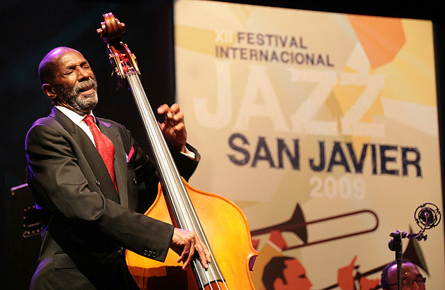 Fotografía correspondiente al concierto de Ron Carter en la pasada edición del FEstival de Jazz de San Javier, Foto 1