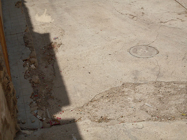 Vecinos de Abanilla denuncian ante el Ayuntamiento el mal estado de las calles del Lugar Alto - 3