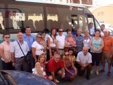 Los mayores que participan en el programa del Ayuntamiento “Vuelta al Cole” inician su viaje  por la Comunidad Valenciana