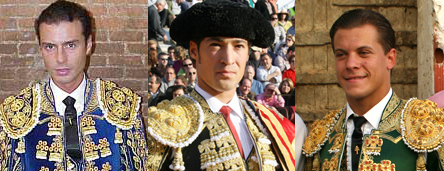 ‘Finito de Córdoba’, César Jiménez y ‘El Rubio’, el día 10 de septiembre, en Cehegín - 1, Foto 1