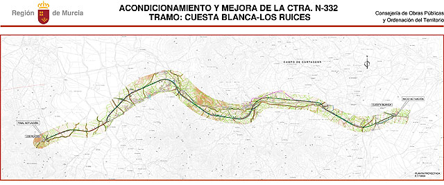 Obras Públicas invertirá más de 10 millones de euros para mejorar la carretera que conecta Cartagena con Almería - 3, Foto 3