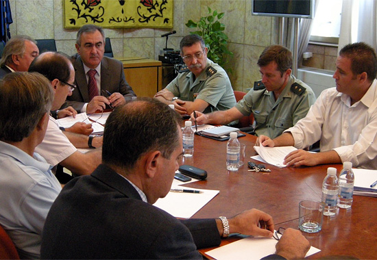 La Junta Provincial de Seguridad coordina el operativo que pondrá  en marcha con motivo de la celebración de la Copa Davis - 1, Foto 1