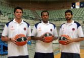 El CB Murcia presenta a Moncasi, Prestes y Faverani