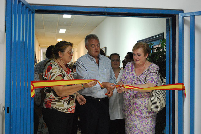 El alcalde de Abarán inaugura la remodelación del Aula de Estudio y del Teatro Guerrero Mendoza - 2, Foto 2