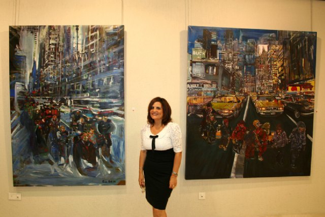 María Dolores Ruiz Puerta expone su obra pictórica en CajaMurcia - 1, Foto 1