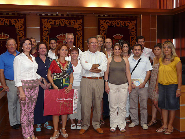 El Alcalde de Molina de Segura recibe a un grupo de profesores de Turquía, Alemania y Luxemburgo - 1, Foto 1