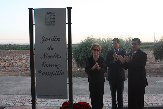 Nuevo jardín en la pedanía pachequera de Santa Rosalía en honor a Nicolás Gómez Campillo - 2, Foto 2