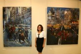 María Dolores Ruiz Puerta expone su obra pictórica en CajaMurcia