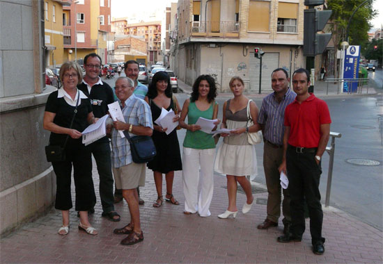 El PSOE se lanza a la calle para luchar contra la grave contaminación que sufre Alcantarilla - 1, Foto 1