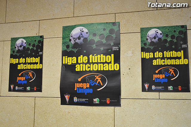 La nueva temporada 2009-2010 de la Liga de Ftbol Aficionado “Juega Limpio” abre su plazo de inscripcin - 1