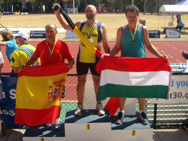 El lorquino Mateo Ruiz consigue la medalla de bronce en la modalidad de lanzamiento de jabalina - 1, Foto 1