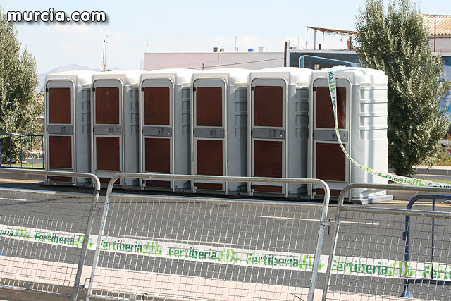 Unos aseos portátiles en una foto de archivo / Murcia.com, Foto 1