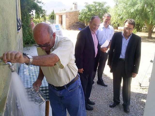 El presidente de la CHS visita las obras del Plan Especial contra la Sequía en Jumilla - 1, Foto 1