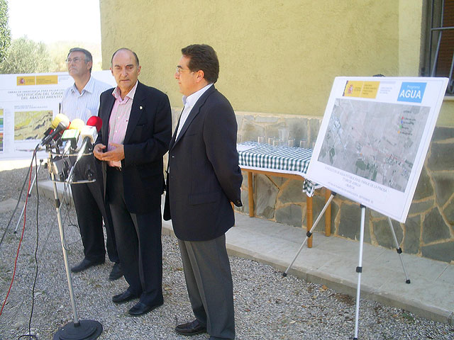 El presidente de la CHS visita las obras del Plan Especial contra la Sequía en Jumilla - 3, Foto 3