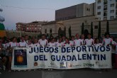 La Marcha Popular Andando inaugurar  los XXXI Juegos Deportivos del Guadalentn
