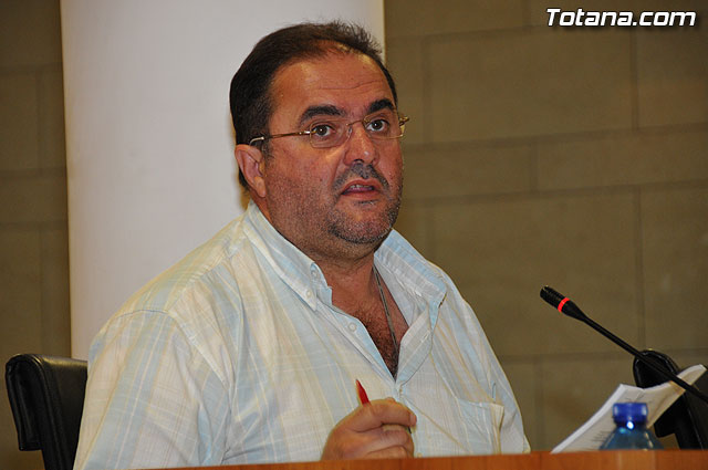 El concejal de IU + Los Verdes en Totana, Juan José Cánovas, en una foto de archivo / Totana.com, Foto 1