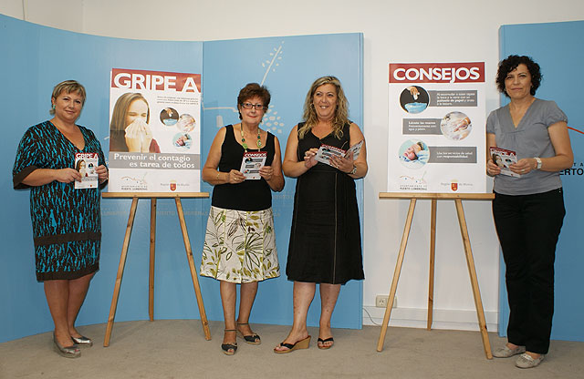 El Ayuntamiento de Puerto Lumbreras diseña una Campaña Informativa de concienciación y prevención  de la Gripe A - 1, Foto 1