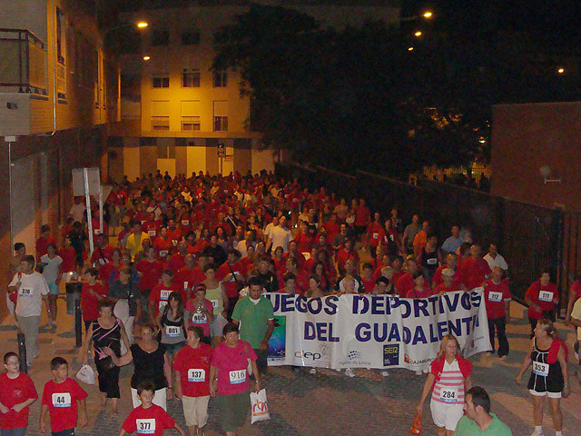 Mil participantes dan la bienvenida a los Juegos Deportivos del Guadalentn - 5