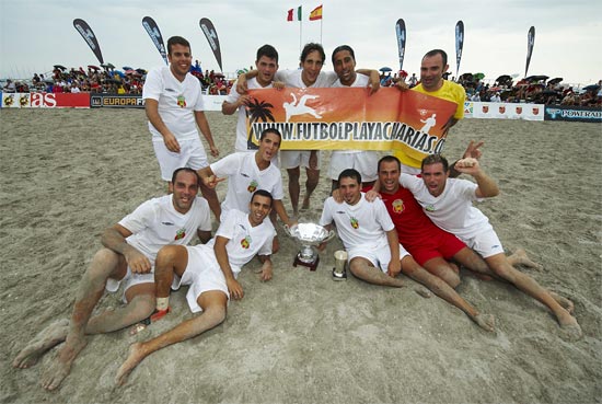 Steaua Tirajana Revalida el titulo de campeon de España de futbol playa en Los Alcazares - 1, Foto 1