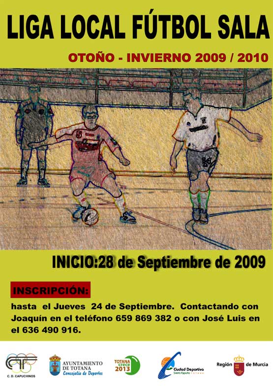 El Club Deportivo Capuchinos organiza la “Liga de fútbol sala Otoño - Invierno 2009/10”, Foto 2