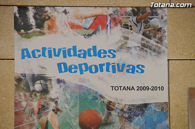 Presentado el programa de actividades deportivas para la temporada 2009/10, Foto 3