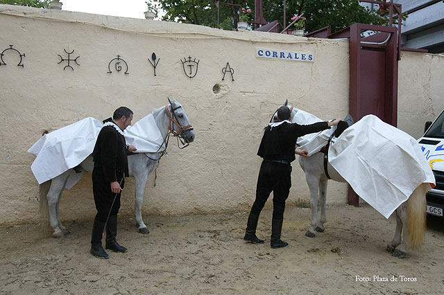 Suspendida por la lluvia la tercera corrida de la feria de septiembre de Murcia - 7
