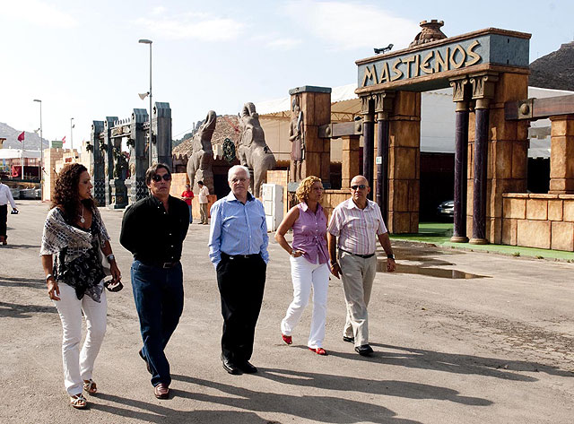 Todo listo para el inicio de las Fiestas de Carthagineses y Romanos 2009 - 1, Foto 1