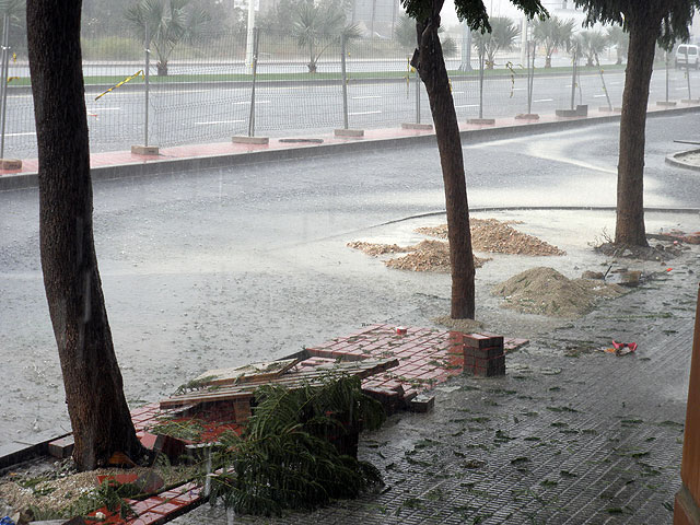 “Las inundaciones de ayer confirman las prisas del PP por acabar las obras del tramo Miguel Indurain a su paso por Zarandona... - 3, Foto 3