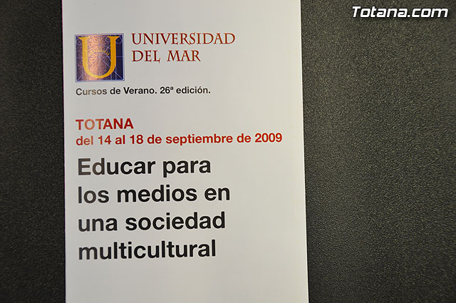 Crónica del curso “Educar para los Medios en una sociedad multicultural” celebrado en Totana, Foto 1