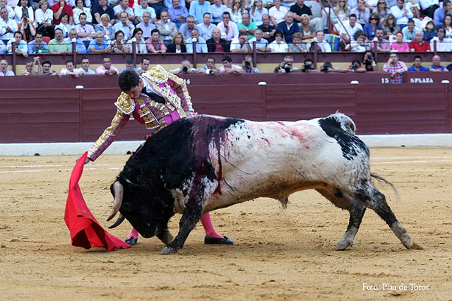 Talavante triunfa ante una corrida de Salvador Domecq a la que le falt fuerza - 2