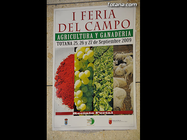 Totana celebrará  los días 25,26 y 27 la “I Feria del Campo, Agricultura y Ganadería”, Foto 1