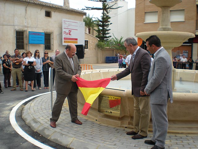 El Delegado del Gobierno y el alcalde de Mula inauguran la nueva rotonda entre las carreteras de Pliego y Caravaca - 1, Foto 1