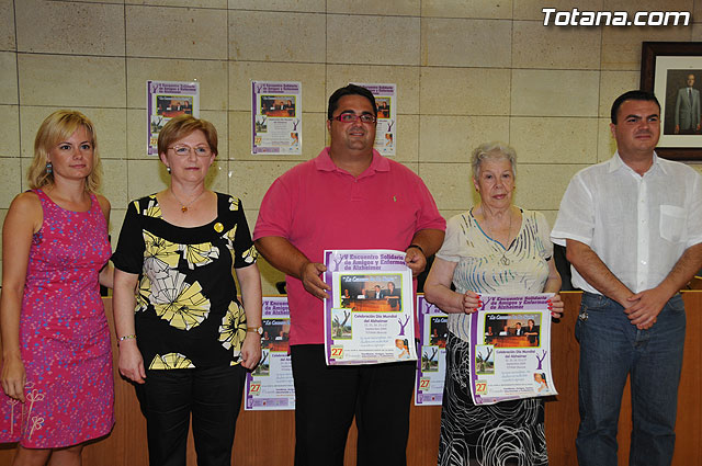 Totana celebra a partir de mañana y hasta el domingo 27 el  V Encuentro Solidario de Amigos y Enfermos de Alzheimer, Foto 1