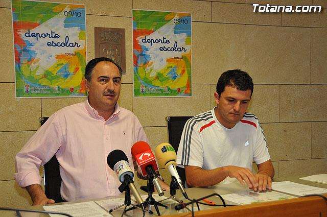Presentado el Programa de Deporte Escolar 2009/10”, Foto 1