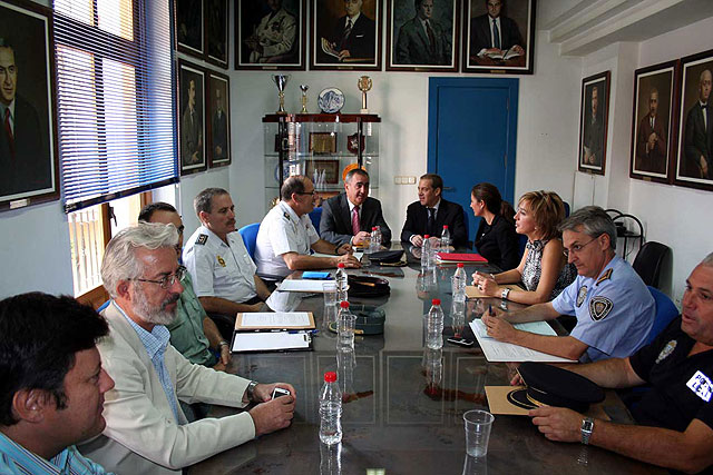 El delegado del Gobierno copreside la Junta Local de Seguridad en Alcantarilla - 1, Foto 1